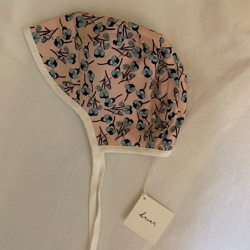 ***SOLD***NWT Briar Handmade Bonnet - Paia 6-12m